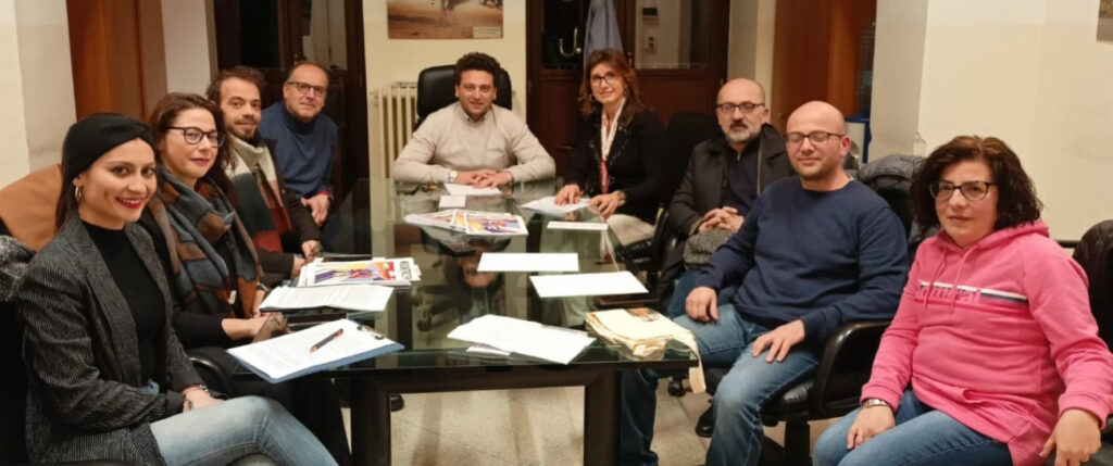 incontro redazione sindaco palo del colle